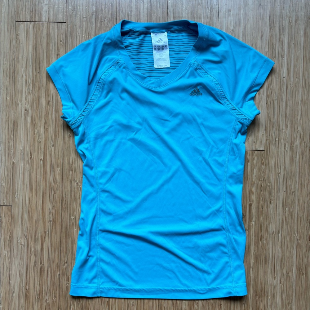 Adidas Climacool Turquoise Tee